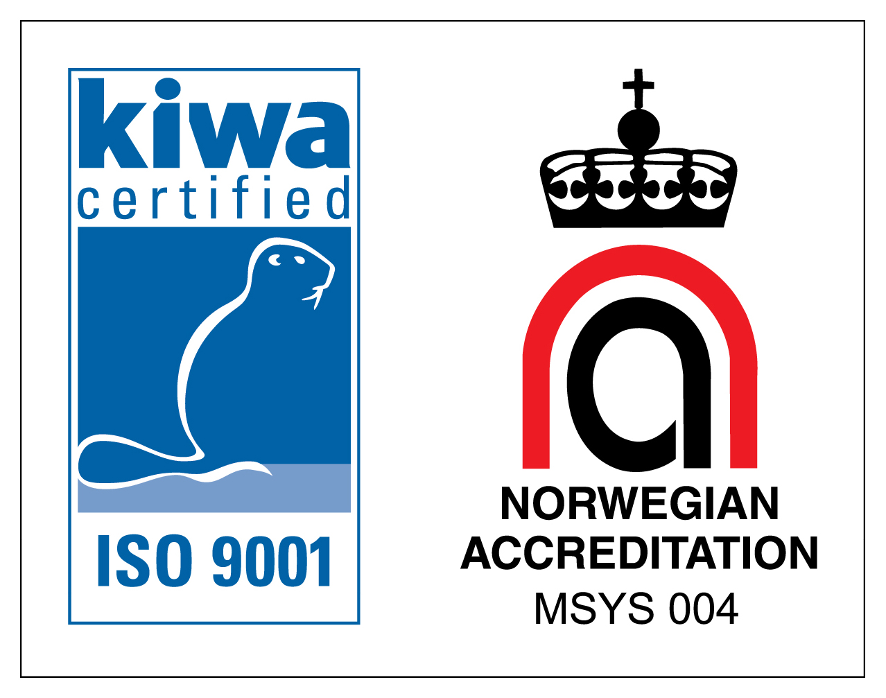 Vi ønsker å meddele at Fuglesangs nå er ISO 9001 sertifisert!